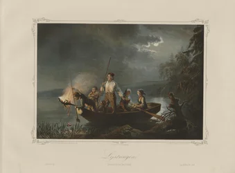 Ilustração retirada do livro Norske Folkelivsbilleder de Tidemand